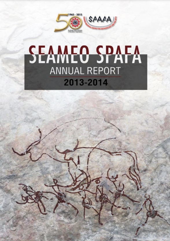 Cover image for Annual report  2013 - 2014 (Seameo Spafa) bibliographic
