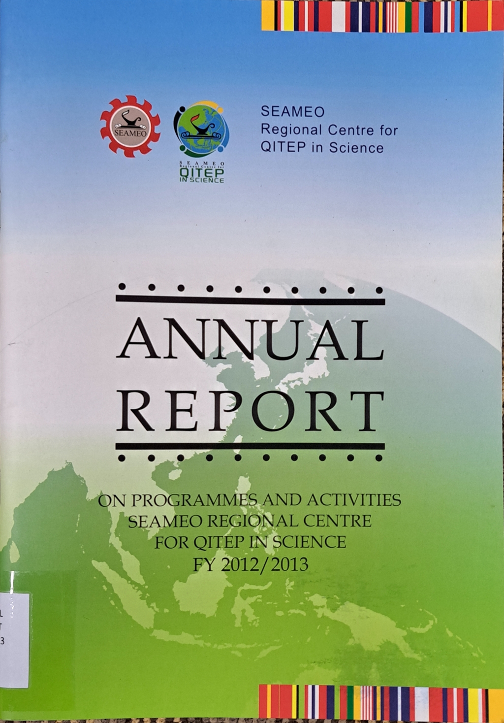 Cover image for Annual report FY 2012/2013 bibliographic