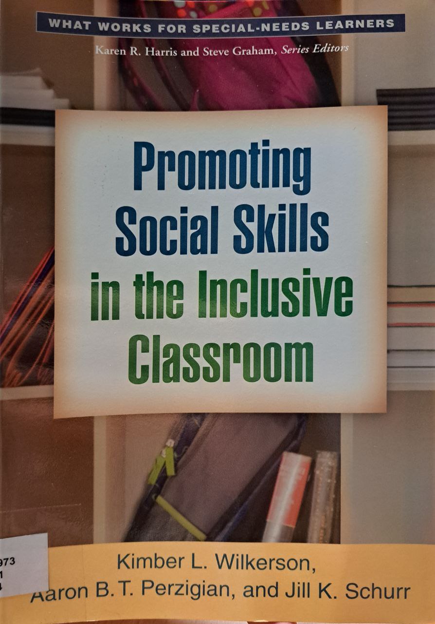 Cover image for Promoting social skills in the inclusive classroom bibliographic