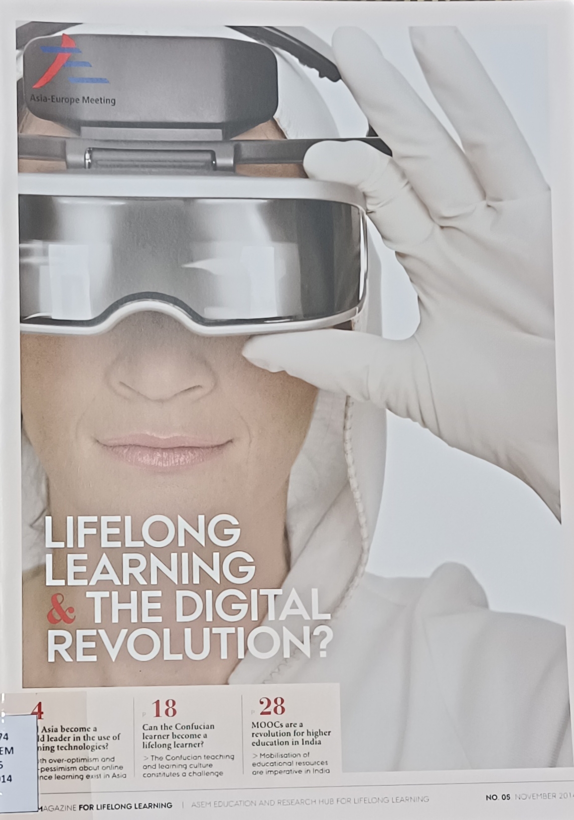 Cover image for ASEMAGAZINE for Lifelong Learning No. 5 / Nov 2014 bibliographic