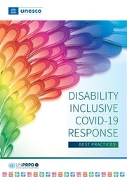 Cover image for Disability inclusive COVID-19 response: best practices bibliographic