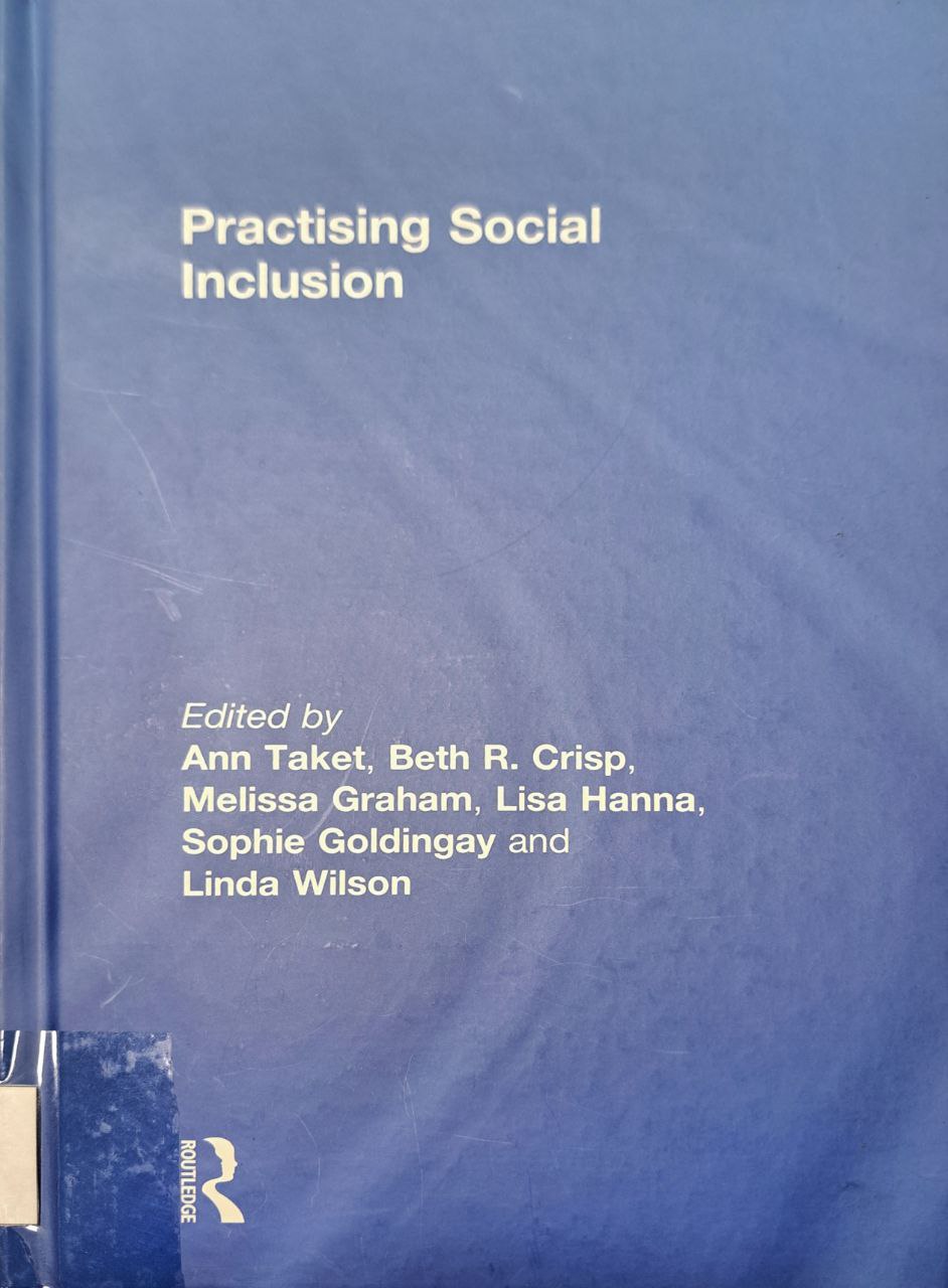 Cover image for Practising social inclusion bibliographic