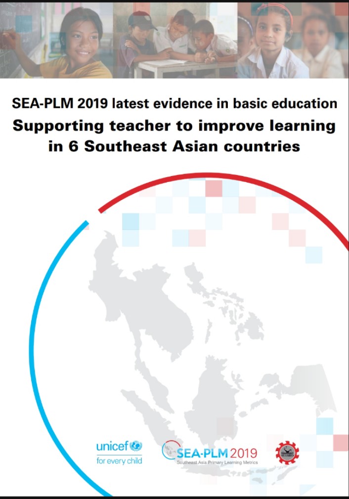 Cover image for SEA-PLM 2019 latest evidence in basic education Supporting teacher to improve learning in 6 Southeast Asian countries bibliographic