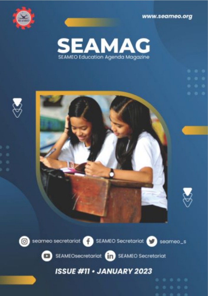 Cover image for SEAMAG SEAMEO Education Agenda Magazine Issuae #11 bibliographic