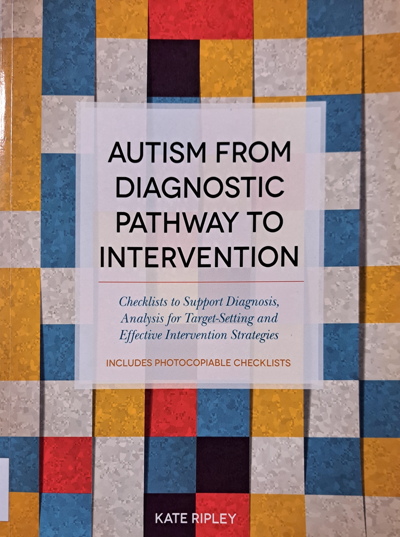 Cover image for Autism from diagnostic pathway to intervention : Checklist to support diagnosis, analysis for target-setting and effective intervention strategies bibliographic