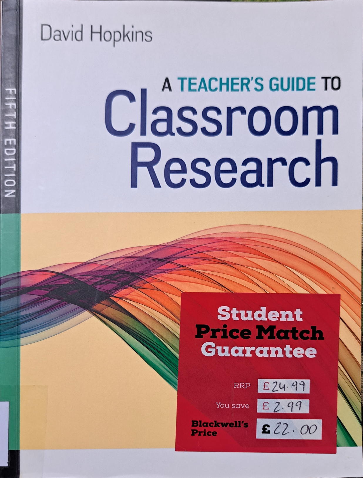Cover image for A teacher's guide to classroom research 5th Edition bibliographic