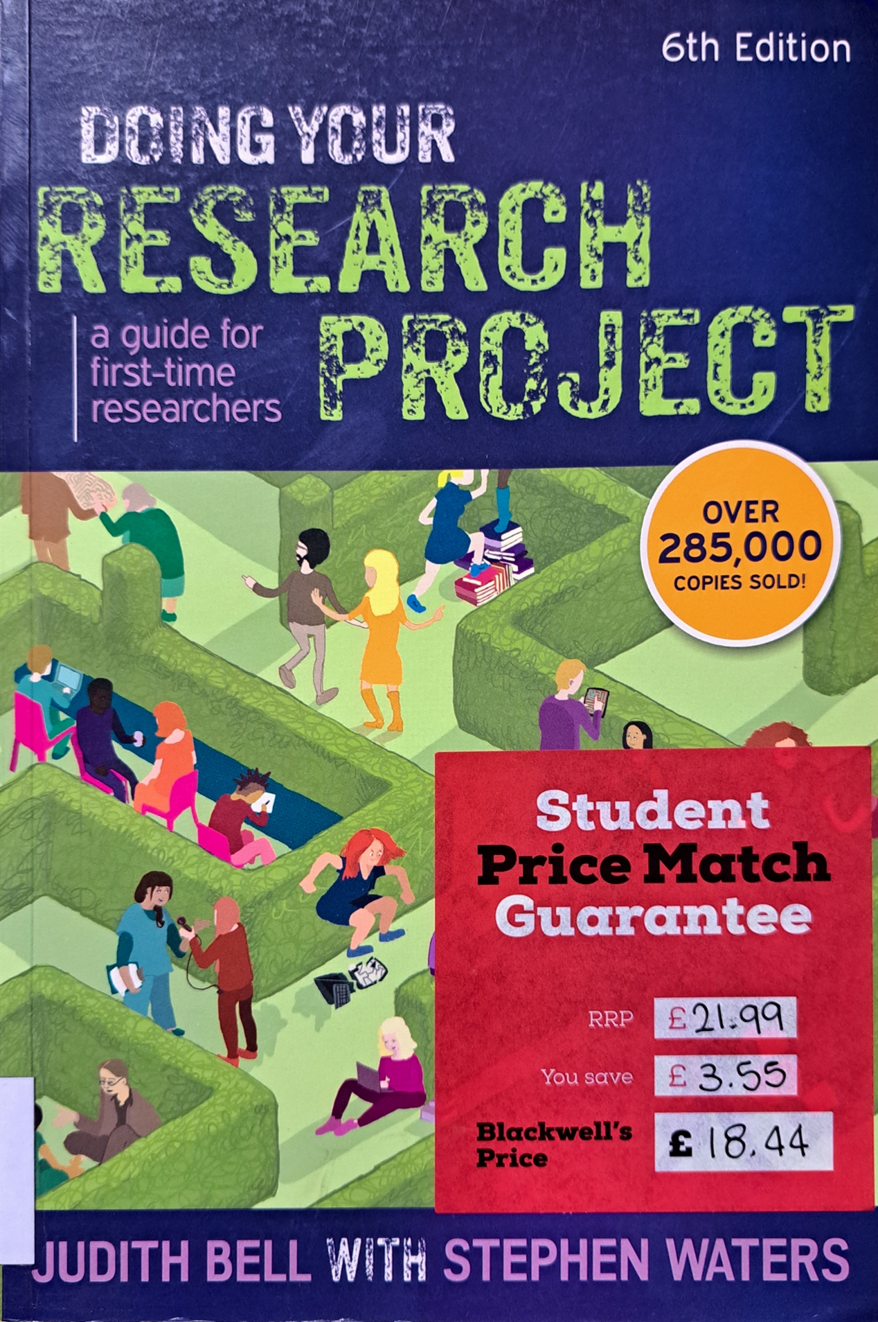 Cover image for Doing your research project : a guide for first-time researchers  bibliographic