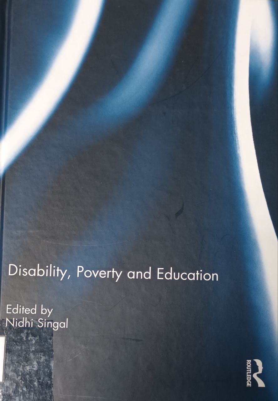 Cover image for  Disability, poverty and education bibliographic