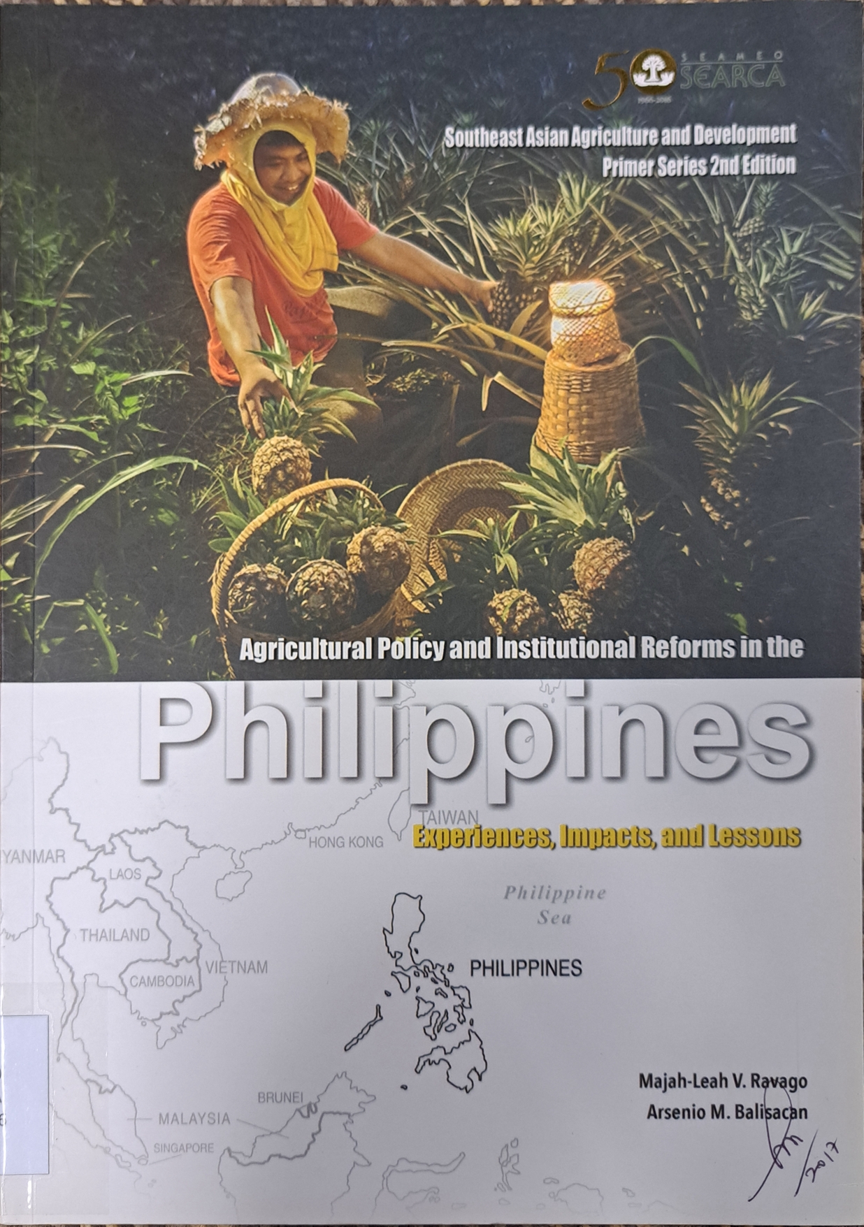 Cover image for Agricultural policy and institutional reforms in the Philippines : experiences, impacts, and lessons bibliographic