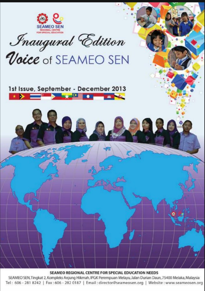 Cover image for Voice of SEAMEO SEN bulletin :  Inaugural Edition bibliographic
