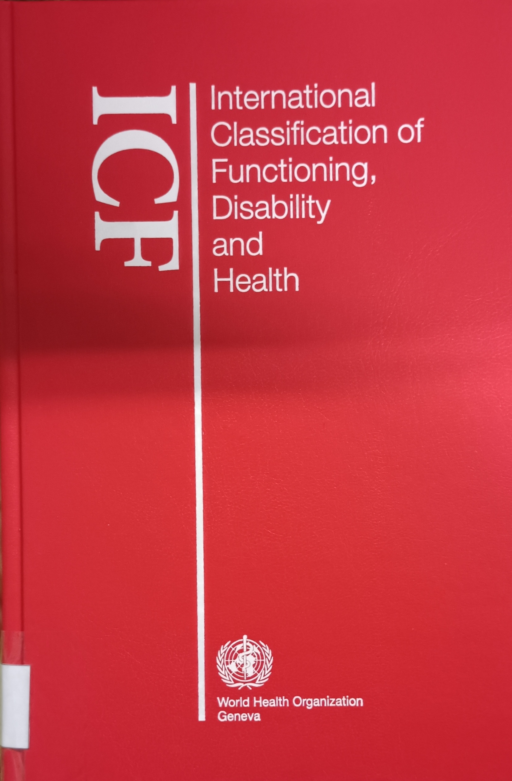 Cover image for CF :  International Classification of Functioning, Disability and Health.   bibliographic