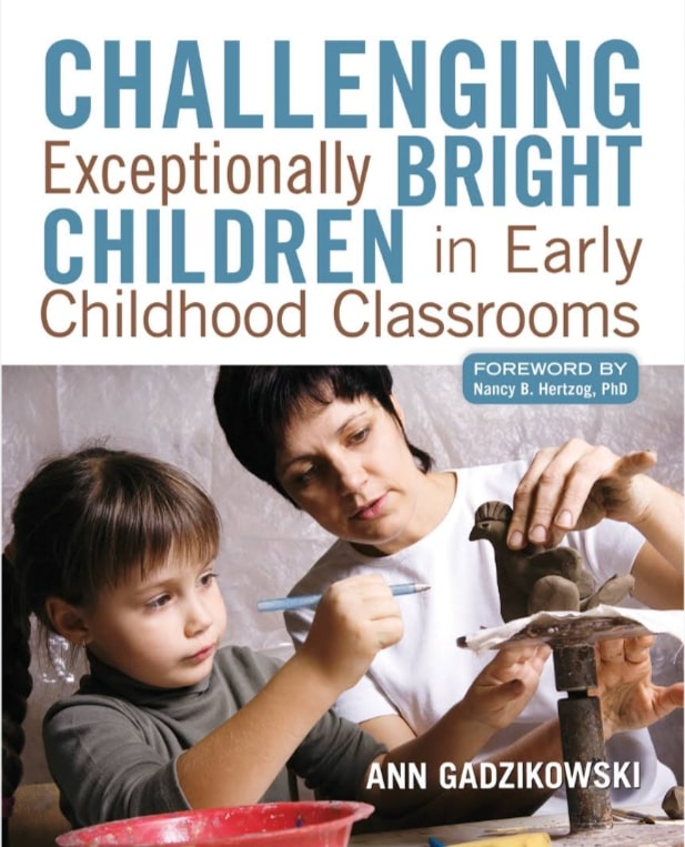 Cover image for Challenging exceptionally bright children in early childhood classrooms. bibliographic