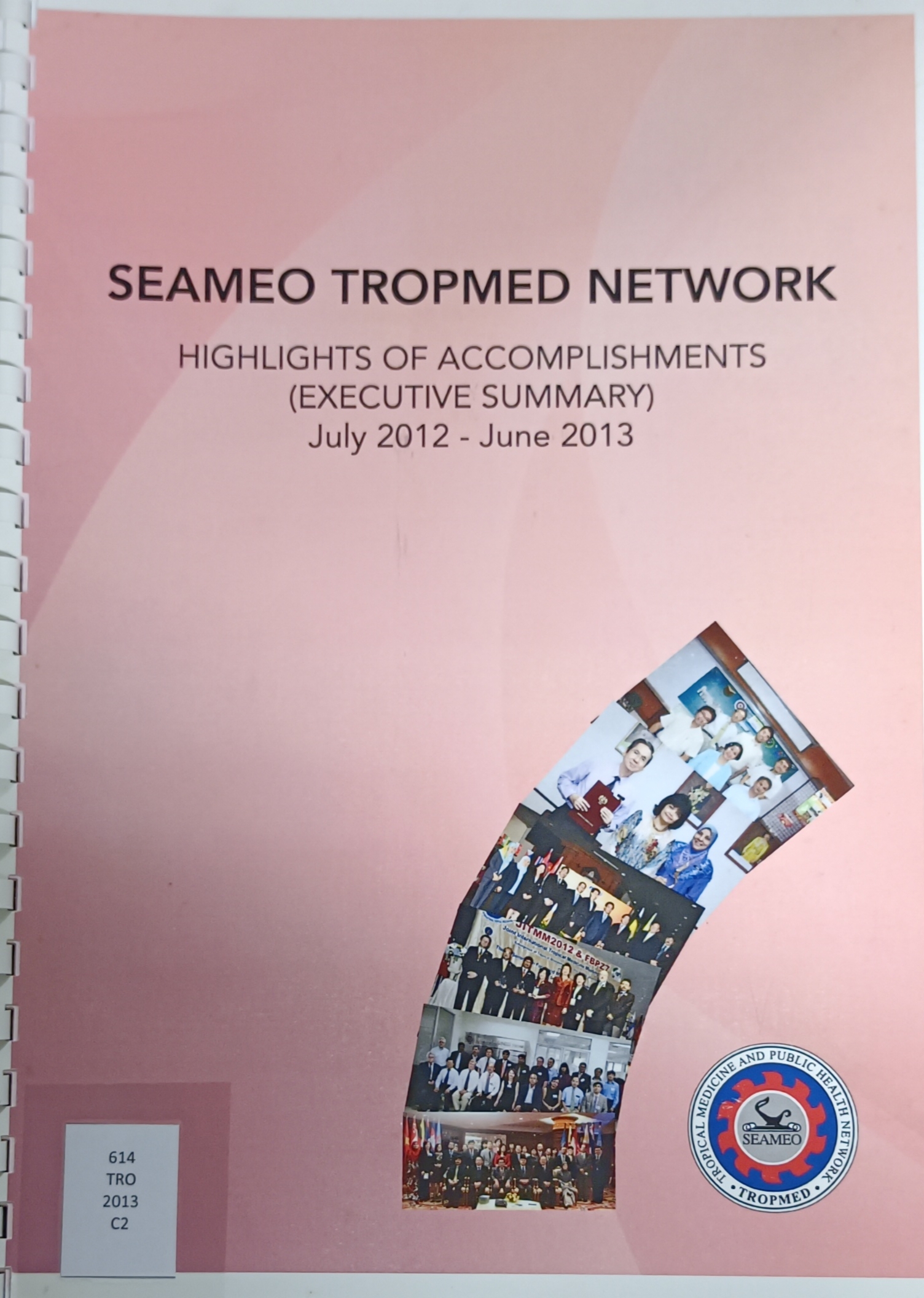 Cover image for Highlights of Accomplishments (Executive Summary) July 2012 - June 2013 bibliographic