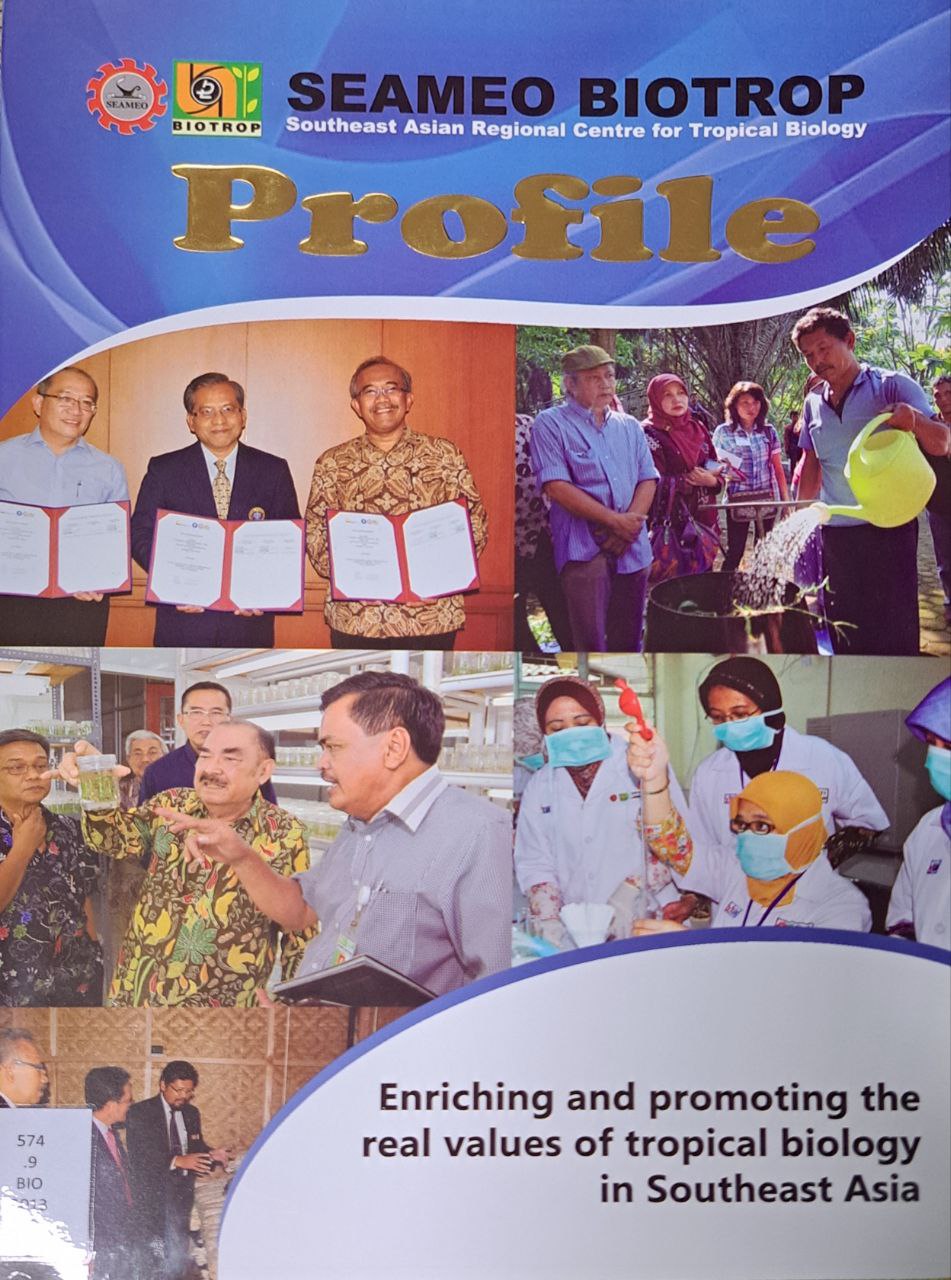 Cover image for Profile : Enriching and Promoting the Real Values of Tropical Biology in Southeast Asia bibliographic