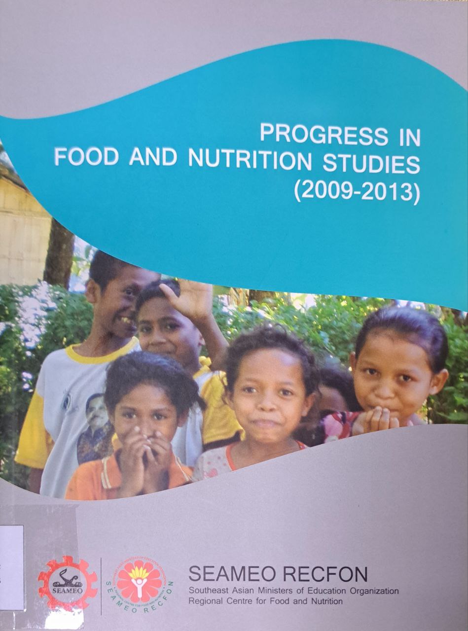 Cover image for Progress in food and nutrition studies (2009-2013) bibliographic
